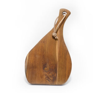 Serveerplank teak figuur vlees